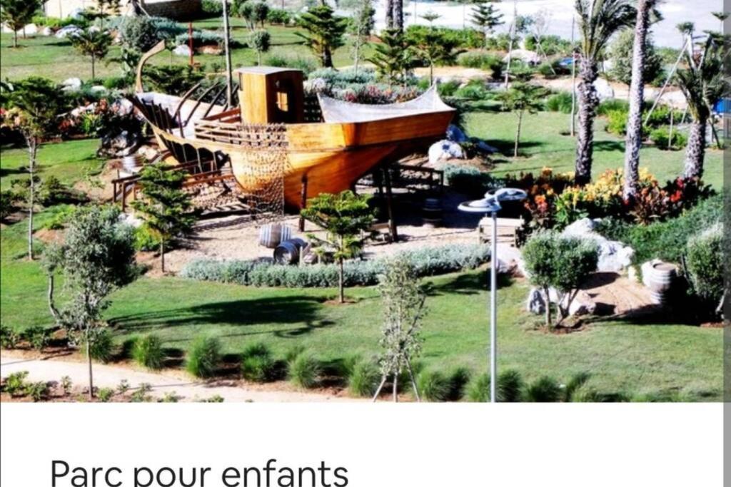 Appt Bouznika EDEN ISLAND pied sur Mer Bagian luar foto
