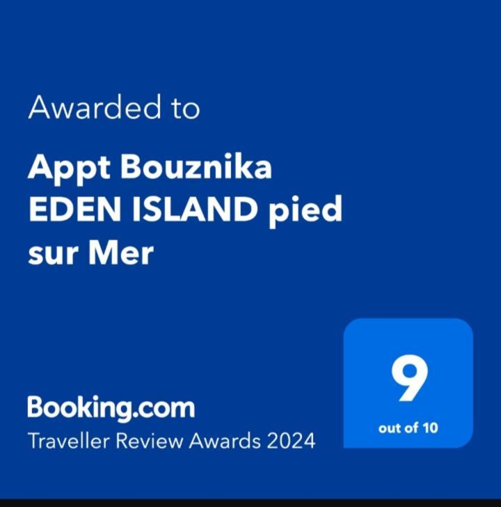 Appt Bouznika EDEN ISLAND pied sur Mer Bagian luar foto